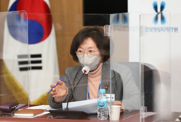 변의형 평가운영실장이 적정성 평가 중장기 추진계획에 대해 설명하고 있다.