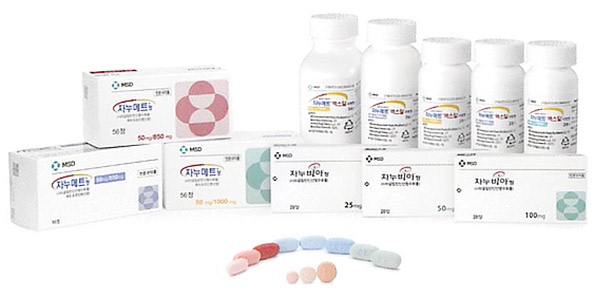 자누비아 품목군.