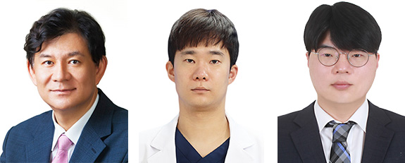 (좌측부터)고려대 구로병원 순환기내과 나승운 교수, 박수형 교수, 심혈관연구소 최병걸 연구교수