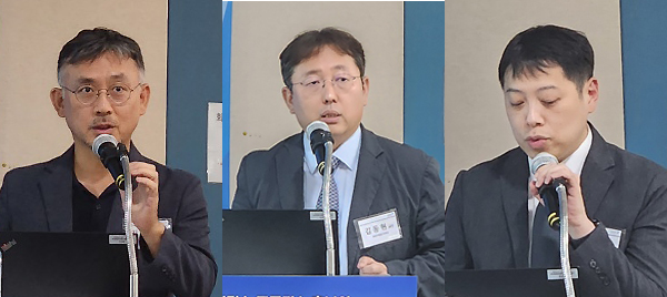 왼쪽부터 김병수 부산대병원 피부과 교수, 김동현 분당차병원 피부과 교수, 정기헌 경희의료원 피부과 교수.
