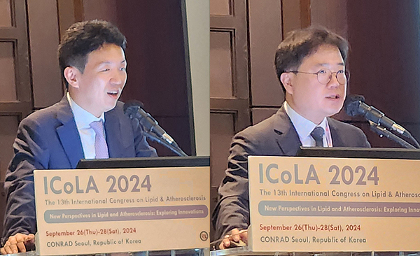 이창현 서울행복내과 원장(왼쪽)과 김정환 을지의대 가정의학과 교수(오른쪽).