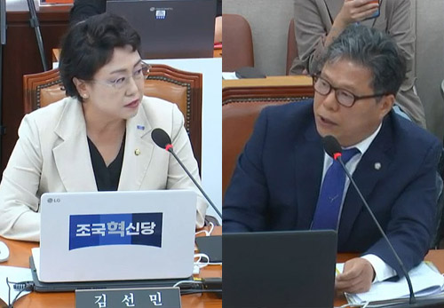 김선민 의원(왼쪽)과 서영석 의원.