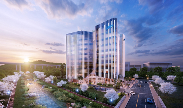 HK이노엔 스퀘어 전경.