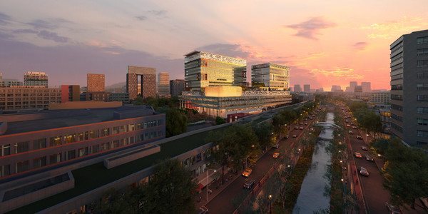 국립중앙의료원 신축이전 및 중앙감염병병원 건립 조감도