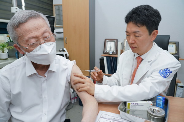 사진=GSK RSV 백신 아렉스비, 국내 접종이 시작됐다.