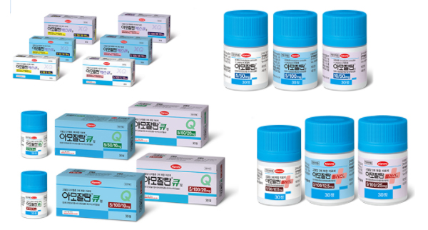 아모잘탄 품목군(사진=한미약품)