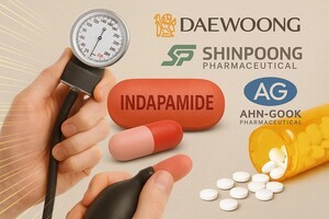 인다파미드 결합 고혈압 복합제 개발 속도전… 대웅·신풍·안국 &apos;3파전&apos;